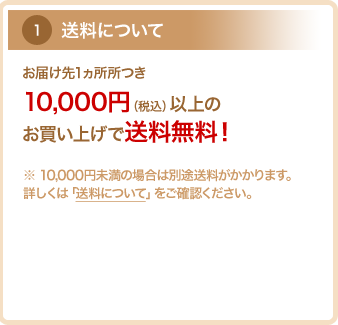 米沢牛通販の送料・お支払い方法・お届け日についてです。02