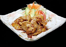 豚しょうが焼きランチ