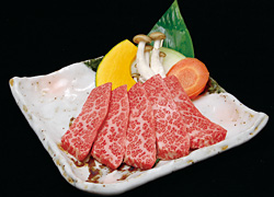 米沢牛特上カルビランチ